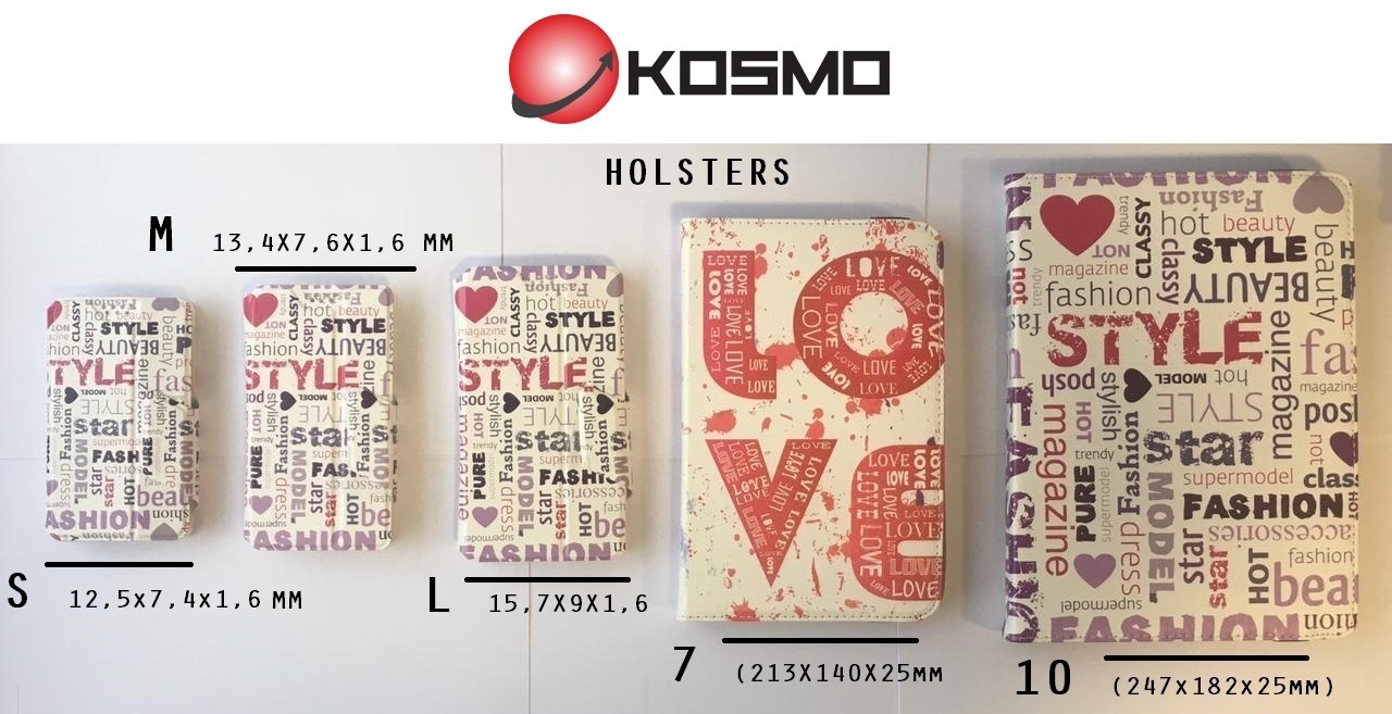 HOLSTERS (Medidas)